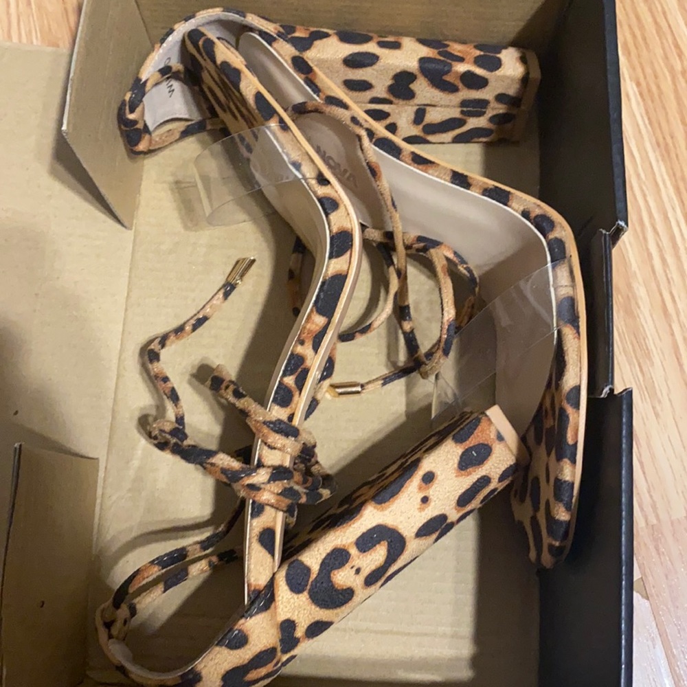 Leopard Heels